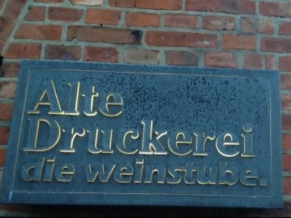 Foto: Alte Druckerei - Die Weinstube